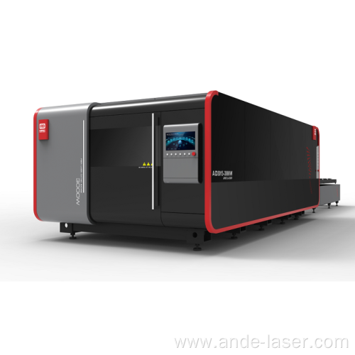 fiber laser cutting machine full cover double table